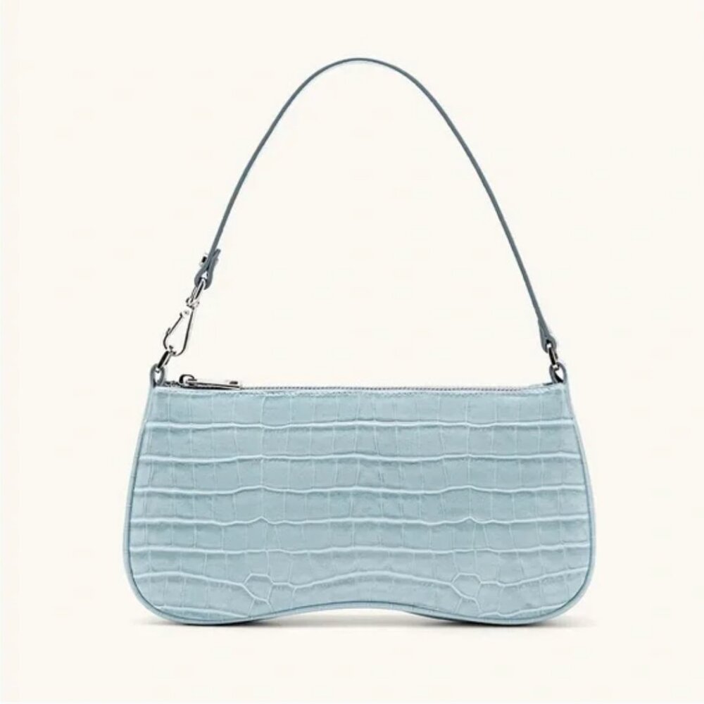 JW PEI Eva Shoulder Handbag Ice Croc